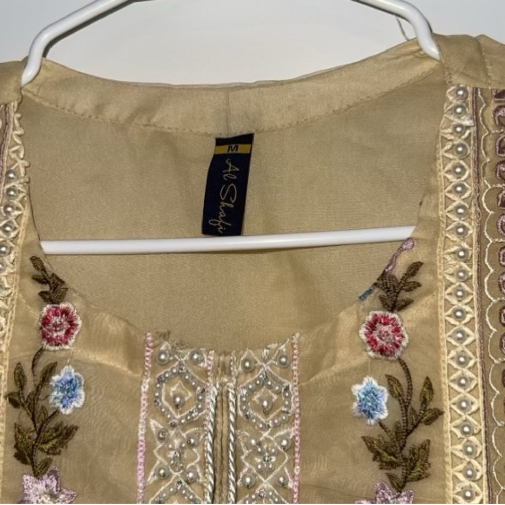 Fancy Pakistani 3 Piece Shalwar Kameez - image 3